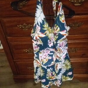 Floral One-Piece Swimsuit